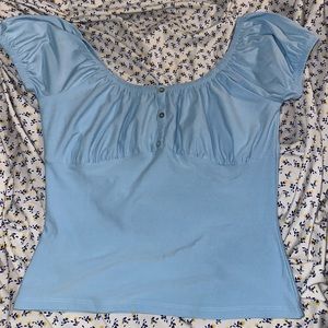 RUE21 baby blue top